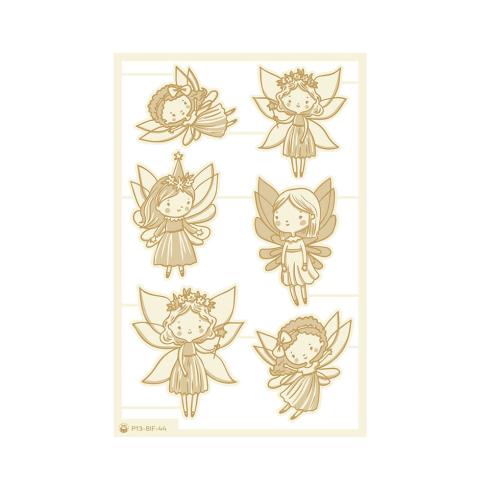 Piatek P13 - Stanzteile "Believe in Fairies" Chipboard Embellishments 01