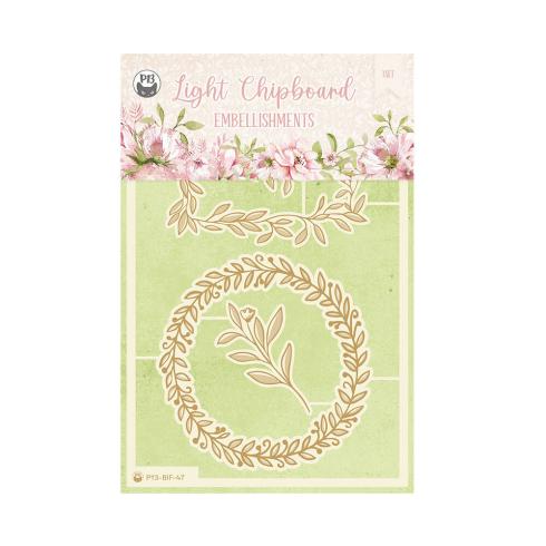 Piatek P13 - Stanzteile "Believe in Fairies" Chipboard Embellishments 04