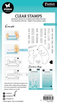 Studio Light - Stempelset "Hug Slider" Clear Stamps