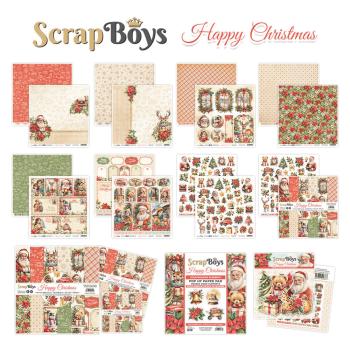 ScrapBoys - Stanzteile "Happy Christmas" Die Cuts