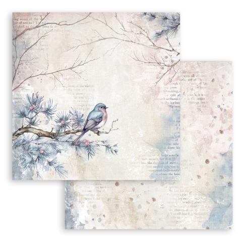 Stamperia - Designpapier "Bird" Paper Sheets 12x12 Inch - 10 Bogen