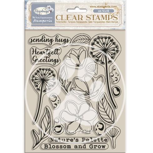 Stamperia - Stempelset "Blossoms" Clear Stamps