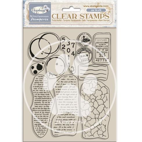 Stamperia - Stempelset "Mixed Backgrounds" Clear Stamps