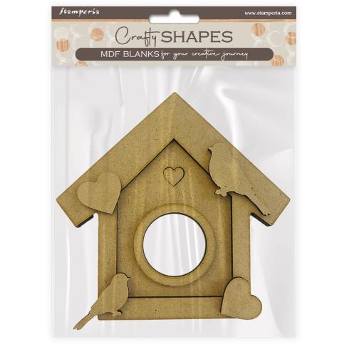 Stamperia - Holzteile "Nest" MDF Crafty Shapes Blanks