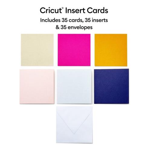 Cricut - Insert Cards "Sensei" 35 Karten & Umschläge