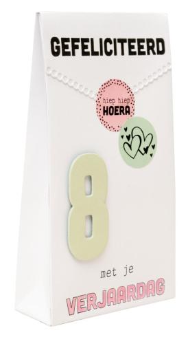 Studio Light - Aufkleber "Hiep Hiep Hoera" Round Stickers on Roll