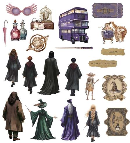 Papers For You - Stanzteile "Wizarding Adventure III" Die Cuts