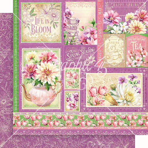 Graphic 45 - Designpapier "Season to Celebrate" Collection Pack 8x8 Inch - 16 Bogen