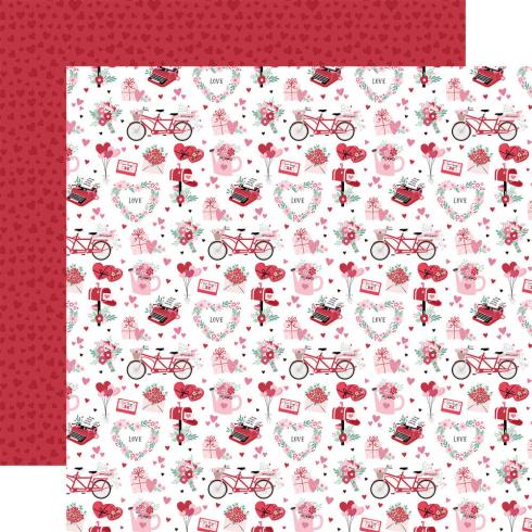 Echo Park - Designpapier "Valentine's Day" Collection Kit 12x12 Inch - 12 Bogen