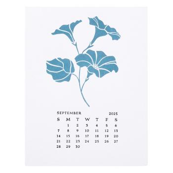 Spellbinders - Buchdrucktechnik "September Morning Glory" BetterPress Plate