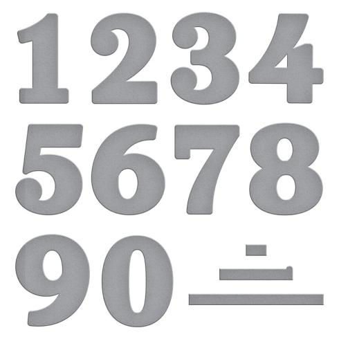 Spellbinders - Stanzschablone "Bold Numbers" Dies