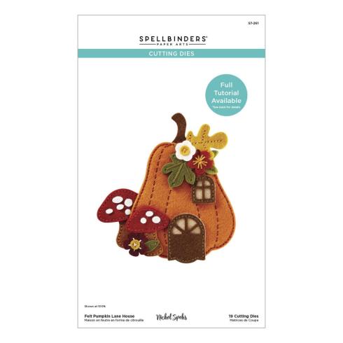 Spellbinders - Stanzschablone "Felt Pumpkin Lane House" Dies