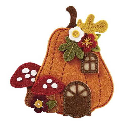 Spellbinders - Stanzschablone "Felt Pumpkin Lane House" Dies