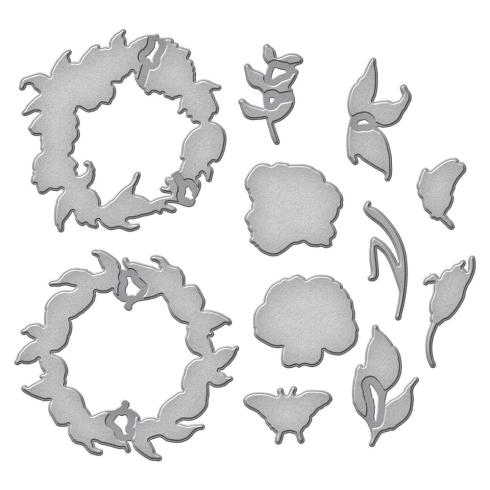 Spellbinders - Stanzschablone "Everyday Wreaths Etched" Dies by Simon Hurley