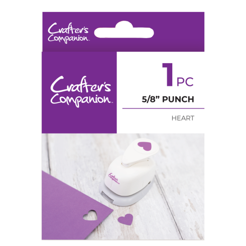 Crafters Companion - Handstanzer "Heart" Punch