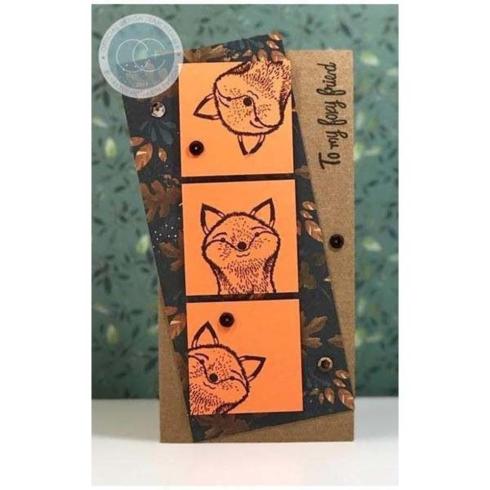 Craft Consortium - Stempelset "Henry the Fox" Clear Stamps