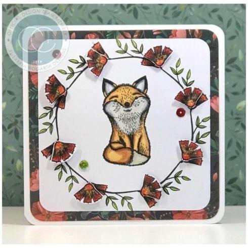 Craft Consortium - Stempelset "Henry the Fox" Clear Stamps