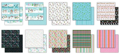 Craft Consortium - Designpapier "Polar Partytime" Paper Pad 6x6 Inch - 40 Bogen