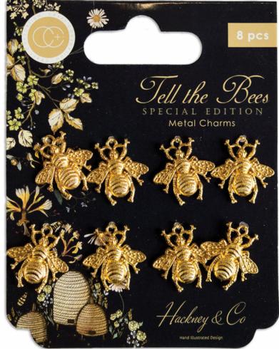 Craft Consortium - Metallanhänger "Tell the Bees" Metal Charms