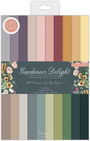 Craft Consortium - Papierblock A4 "Gardeners Delight" Paper Pad - 20 Bogen