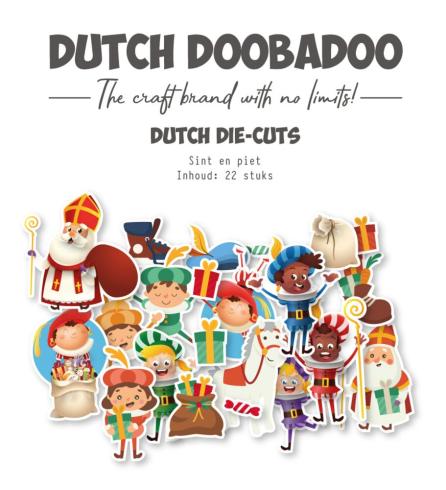 Dutch Doobadoo - Stanzteile "Sint en Piet" Die Cuts