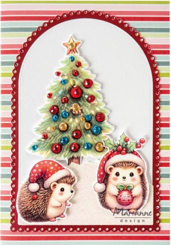 Marianne Design - Stanzteile "Cute Christmas" Die Cuts