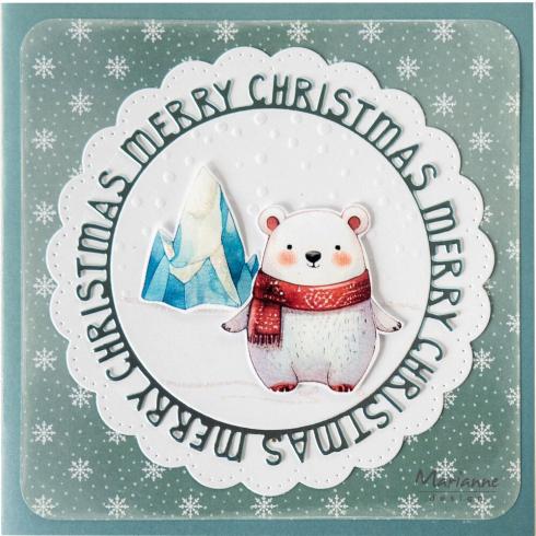 Marianne Design - Stanzteile "Cute Christmas" Die Cuts