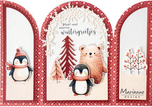 Marianne Design - Stanzteile "Cute Christmas" Die Cuts