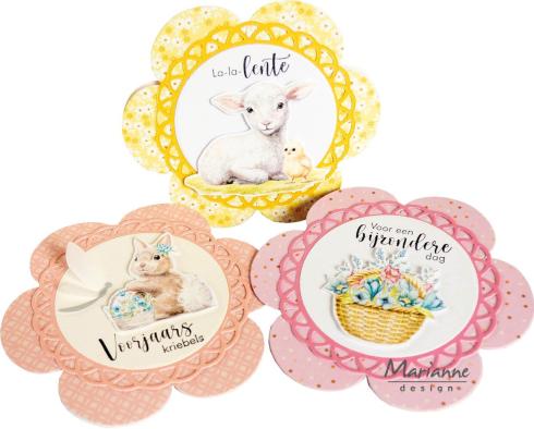 Marianne Design - Stanzteile "Hello Spring" Die Cuts