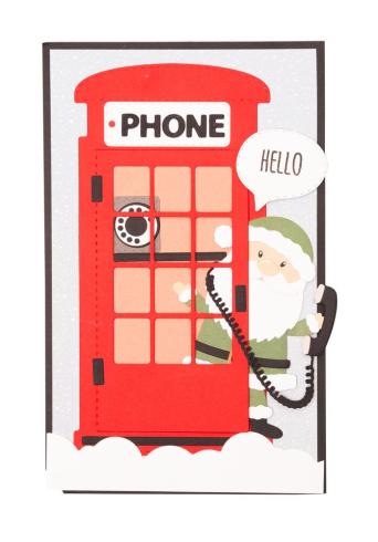 Creative Craft Lab - Studio Light - Stanzschablone "Phone Booth" Dies