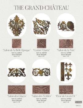 Re-Design with Prima - Gießform "Salon Parisien Charm" Mould 5x8 Inch