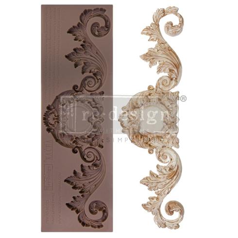 Re-Design with Prima - Gießform "Kacha Lavish Swirls" Mould 5x8 Inch