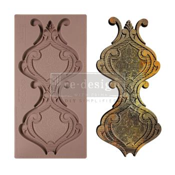 Re-Design with Prima - Gießform "Cece Darling Damask" Mould 5x10 Inch