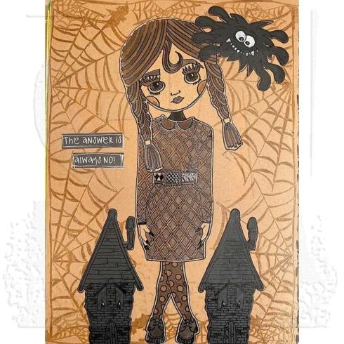 Stampers Anonymous - Gummistempelset "It's Not Tuesday" Dylusions Cling Stamp Design by Dyan Reaveley