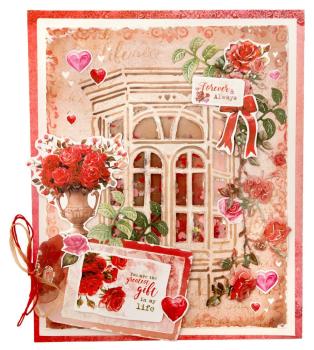 Studio Light - Stanzteile "Love of My Life" Die Cut Block - 20 Bogen