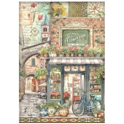 Stamperia - Decopatch Papier "Farmer's Market" Decoupage A4 - 6 Bogen  