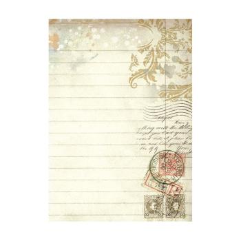 Stamperia - Decopatch Papier "Backgrounds" Decoupage A6 - 8 Bogen  