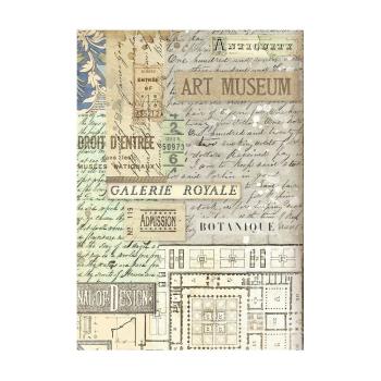 Stamperia - Decopatch Papier "Backgrounds" Decoupage A6 - 8 Bogen  