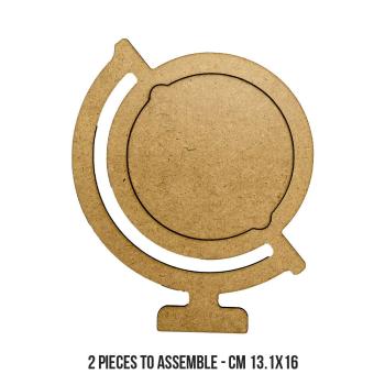 Stamperia - Holzteile "Globe" MDF Crafty Shapes Blanks