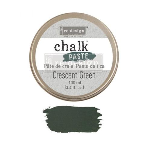 Re-Design with Prima - Kreidefarbe "Crescent Green" Chalk Paste 100ml