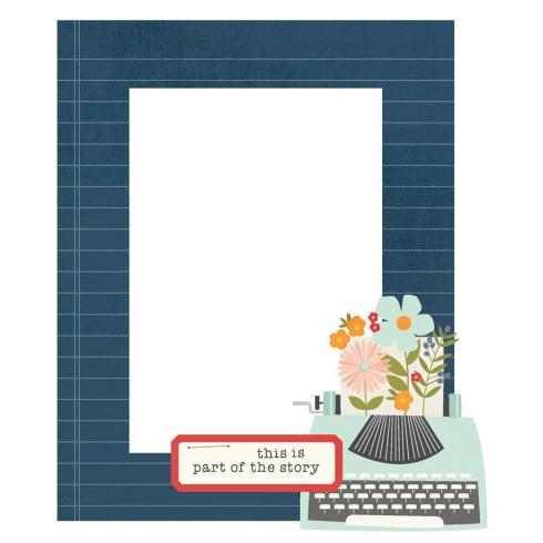 Simple Stories - Chipboard Frames "For The Record" 