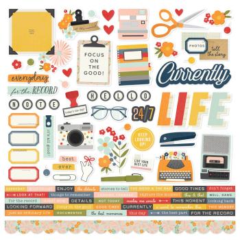 Simple Stories - Collections Kit "For The Record" 12 Bogen Designpapier