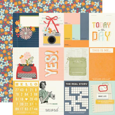 Simple Stories - Collections Kit "For The Record" 12 Bogen Designpapier