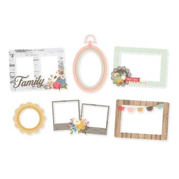 Simple Stories - Chipboard Frames "Front Porch" 