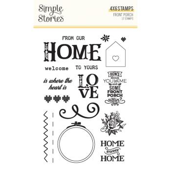 Simple Stories - Stempelset "Front Porch" Clear Stamps 