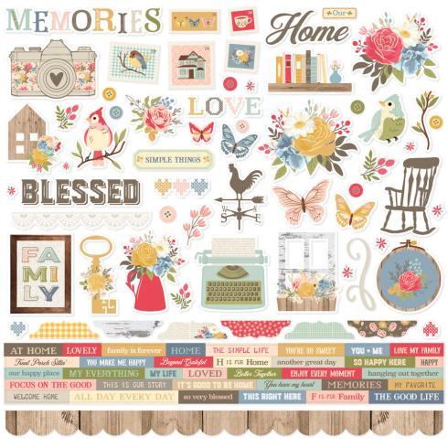 Simple Stories - Collections Kit "Front Porch" 12 Bogen Designpapier