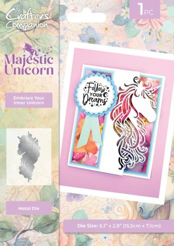 Crafters Companion - Stanzschablone "Embrace your Inner Unicorn" Dies