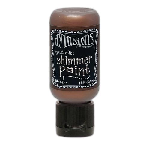 Ranger - Dylusions Flip Cap Paint Shimmer "Tree Bark" 29ml