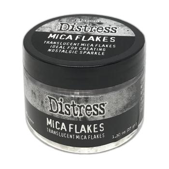 Ranger - Tim Holtz - Vergoldungsflocken "Silver" Distress Mica Flakes 50g