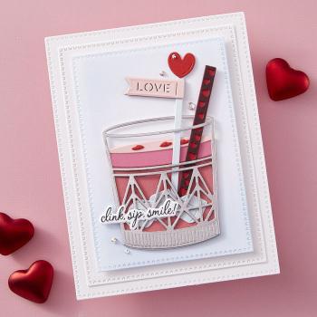 Spellbinders - Stanzschablone "Love on the Rocks" Dies